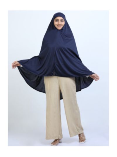 Prayer Hijab Navy Blue