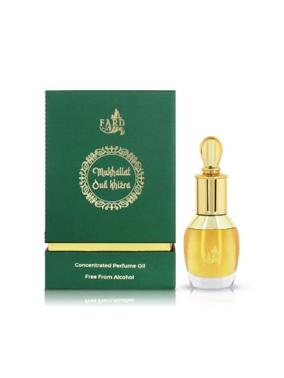 Fard Mukhallat Oudh Khizra Perfume For Men (14 ml)