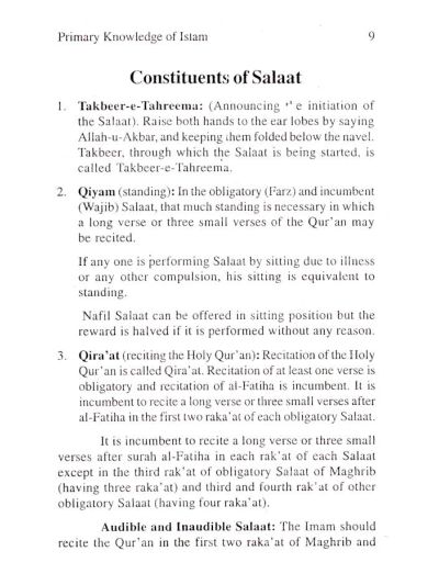 Primary Knowledge of Islam – Part 3