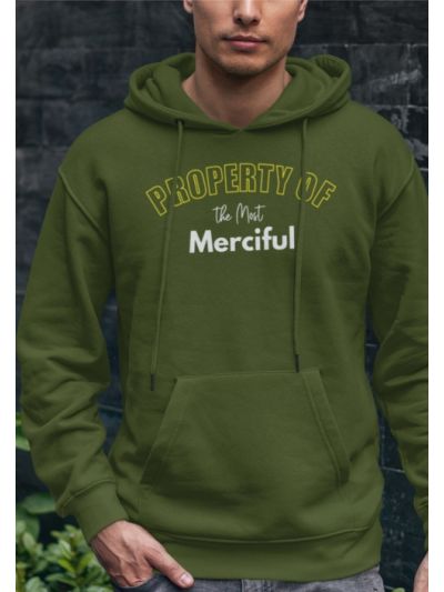 Property of Merciful Hooded Sweatshirt