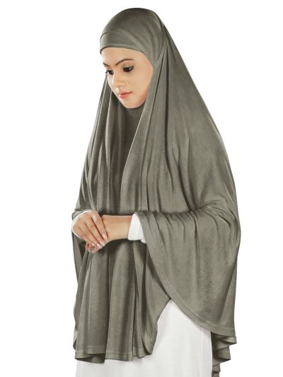 Dua Prayer Hijab (Charcoal)