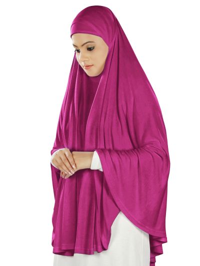 Dua Prayer Hijab (Magenta)