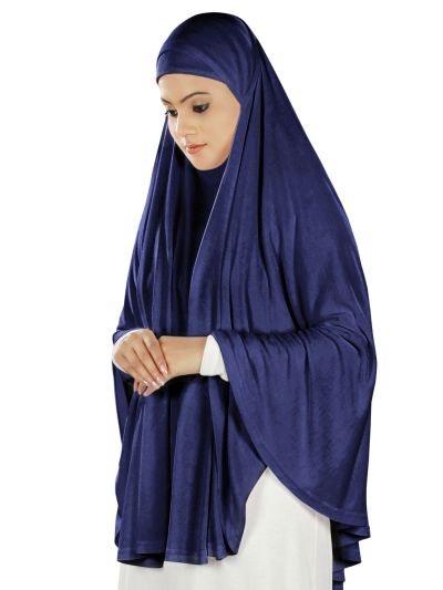 Dua Prayer Hijab (Royal Blue)