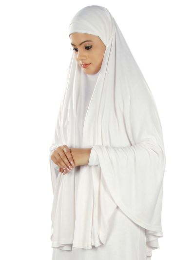 Dua Prayer Hijab (White)