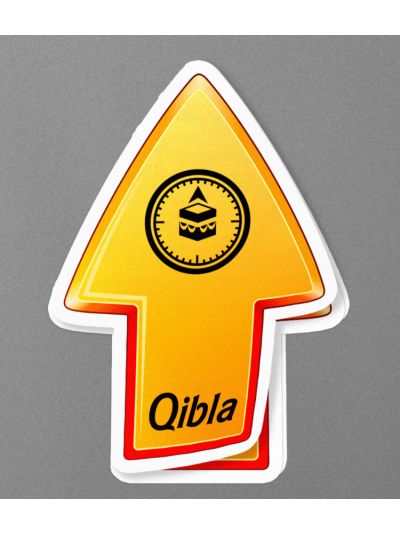Qibla Direction Sticker 