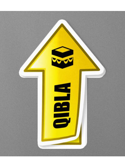 Qibla Direction Sticker 