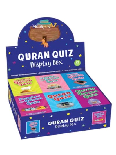 Quran Quiz Cards - Display Box with 24 Packs