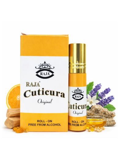 Raja Cuticura Attar | Delicate Fresh, Comforting Musk | 8ml