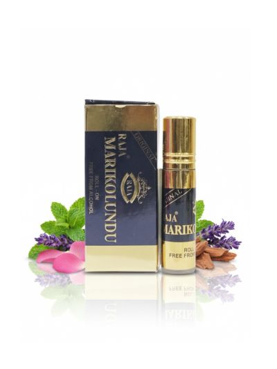 Raja Marikolunthu Attar | Herbal Fresh, Green, Earthy | 8ml