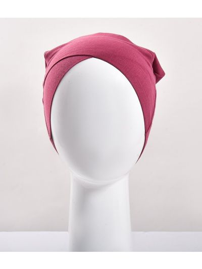 Raspberry Crepe Chiffon