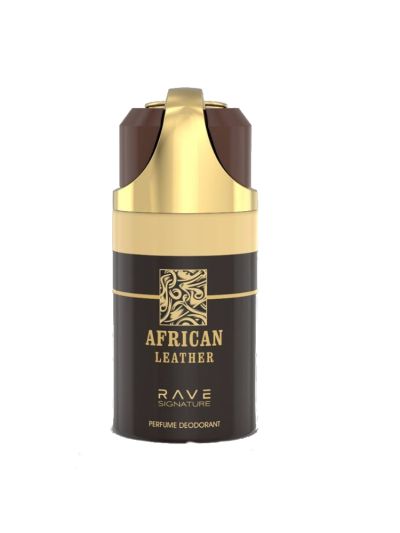 Rave African Leather  Body Spray For Men