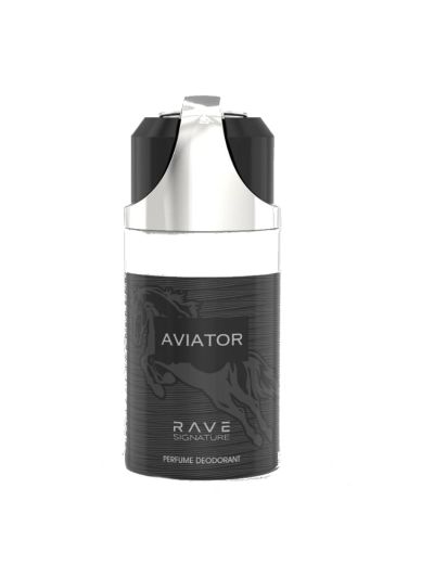 Rave Aviator Silver Body Spray For Men