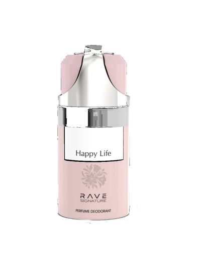 Rave Happy Life Body Spray For Unisex