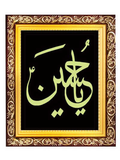 Ya Hussain Night Glowing Islamic Tughra