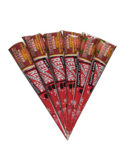 Shifa Instant Fast Magic Red Color Cones (Pack of 12)