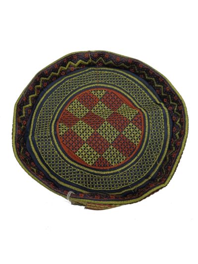 Multi Color Omani Cap - 22.5 Inches