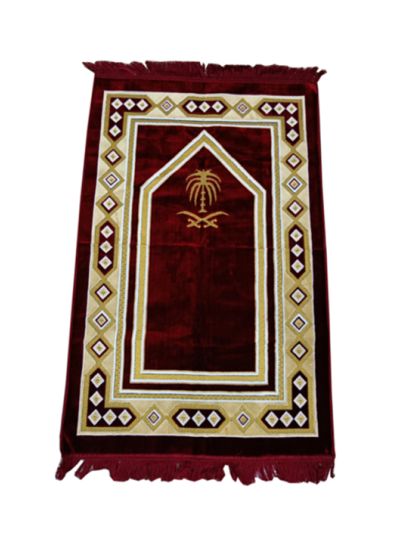 Red Floral Musalla
