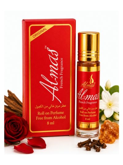 Almas Red Floral | Rich, Romantic, Blossomy | Attar 8 ml