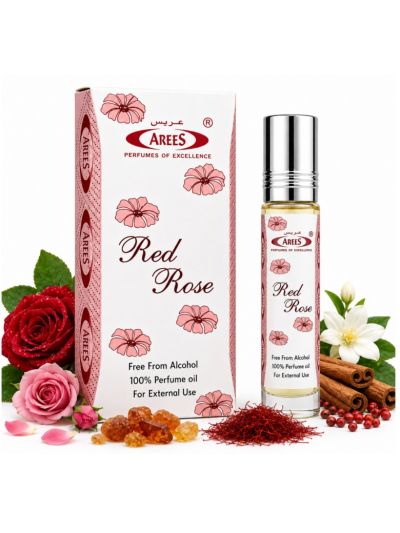 Arees Red Rose | Floral, Romantic, Sweet | Attar 8ml