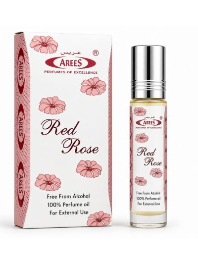 Arees Red Rose | Floral, Romantic, Sweet | Attar 8ml