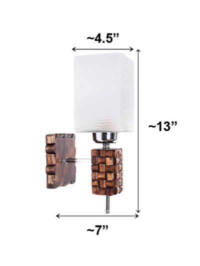 Rolex Square Single Wall Light