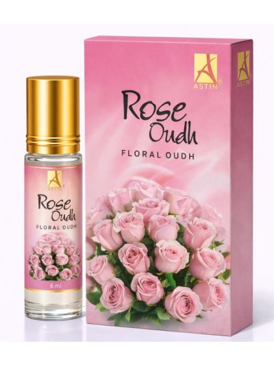 Astin Rose Oudh Attar | Rose, Oud, Luxurious | 6ml