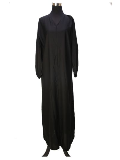  Abaya with plitz at Back