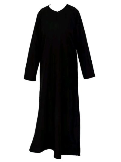 Plain Black Burqa