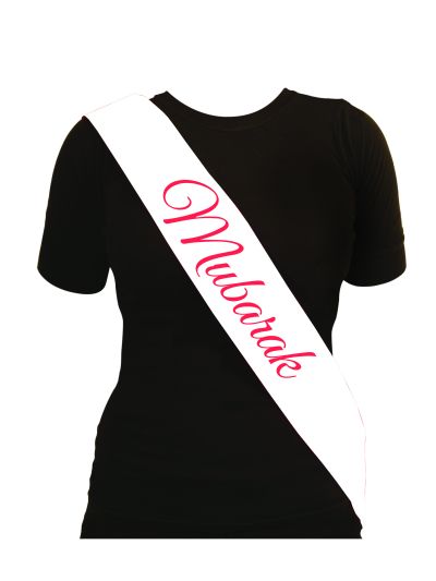Mubarak Fabric Sash
