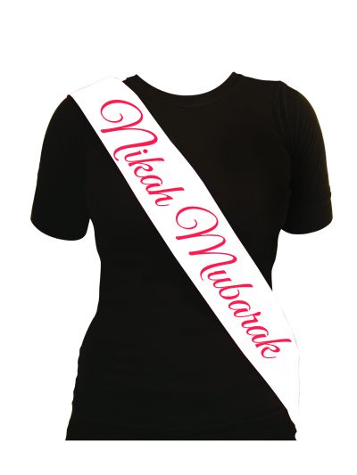 Mubarak Fabric Sash