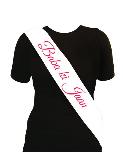 Princess Fabric Sash