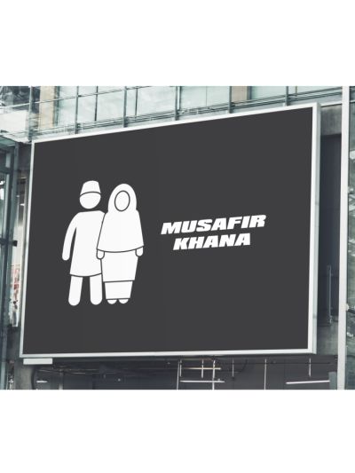 Signage Board Sticker 