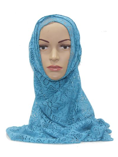 Teal Blue Hijab