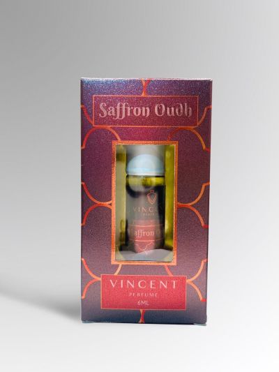 Vincent Saffron Oudh Attar 6ml 
