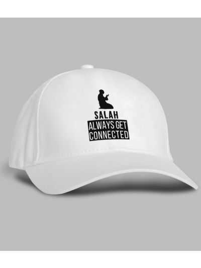 Salah White Cap