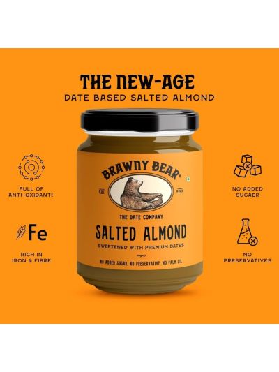 SALTED ALMOND - 200gms