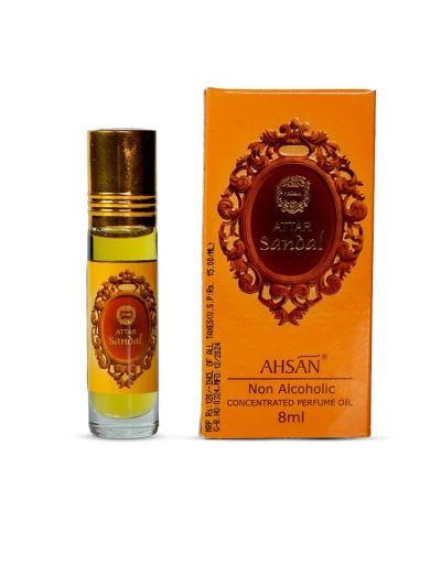 Ahsan Sandal | Woody, Creamy, Calm | Attar 8 ml