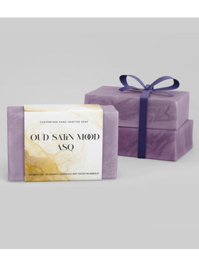 Oud Satin Mood  Asq Fragrance Bar Soap