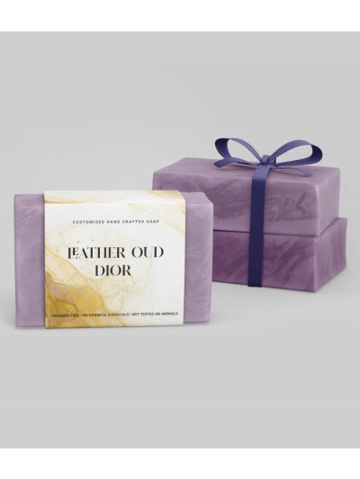 Leather Oud Dior Fragrance Bar Soap