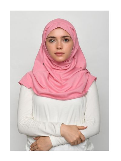 Sea Pink Slip-on Polo Cotton