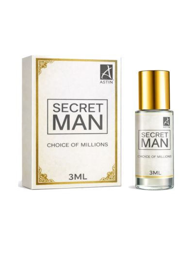 Astin Secret Man Attar | Bold, Woody, Mysterious (3 ml & 6 ml)