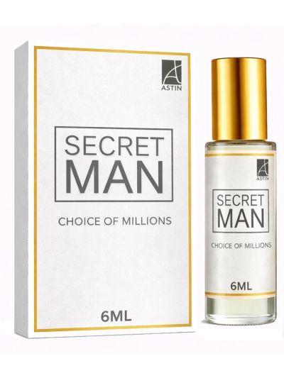 Astin Secret Man Attar | Bold, Woody, Mysterious (3 ml & 6 ml)