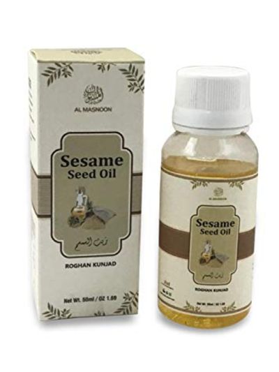 Al Masnoon Sesame Seed Oil  (roghan e kunjad/ Till ka Tail ) - 50ml