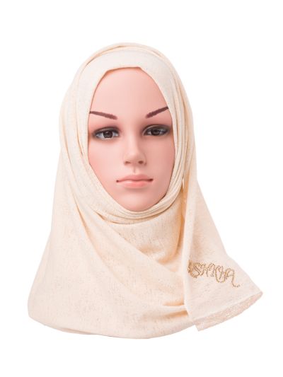 Alex Jersey Hijab (Gold Beige)