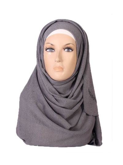 Alex Jersey Hijab (Dark Grey)