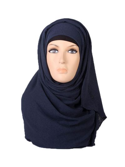 Alex Jersey Hijab (Navy Blue)
