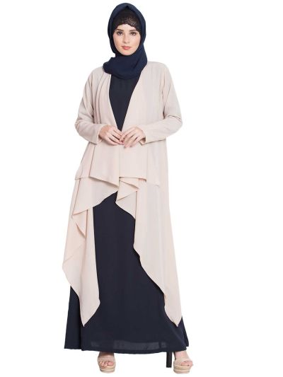 Inaya Flowing Shrug and Abaya Combo