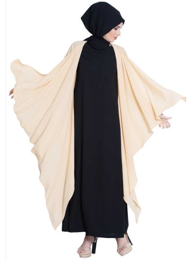 Haniya Solid Color Flowing Shrug