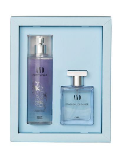 Ethereal Dreamer Eau De Parfum 50ML & Pretty Vogue Body Mist 200ML for Women