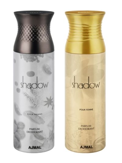 Shadow Him & Shadow Her Deodorants for Men & Women (pack of 2)